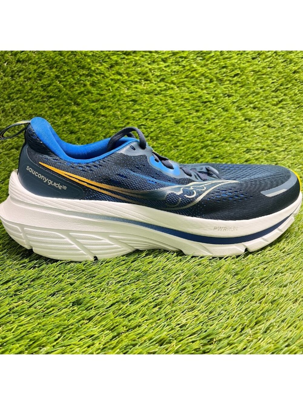 Saucony Guide 18 Mens Size 10.5 Blue Athletic Running Walking Shoes Sneakers